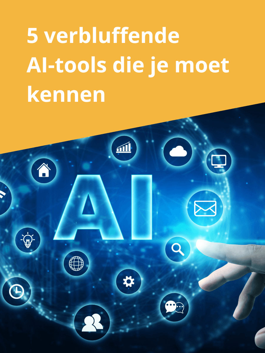 5 verbluffende AI-tools die je moet kennen