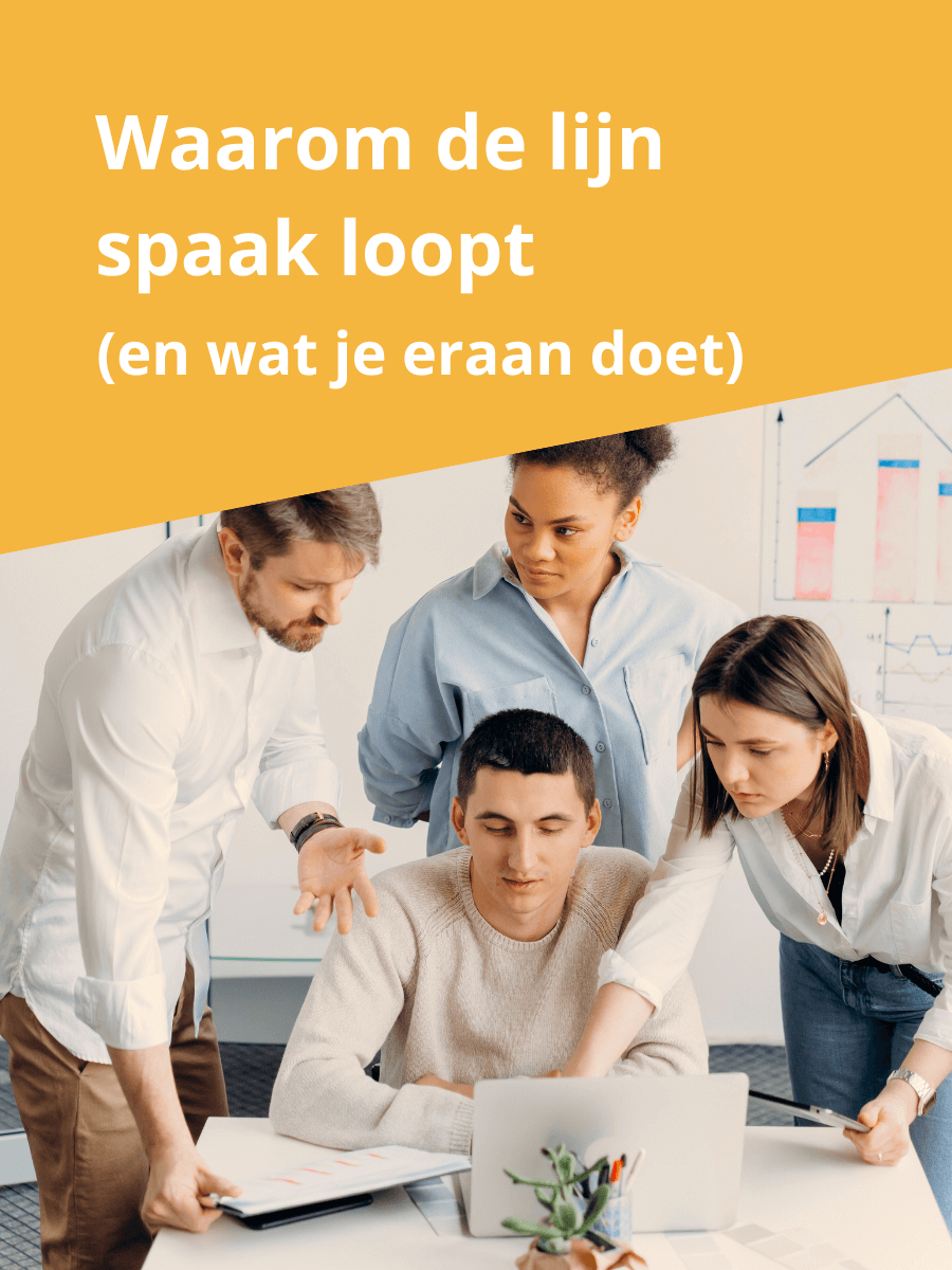 Waarom de lijncommunicatie spaak loopt